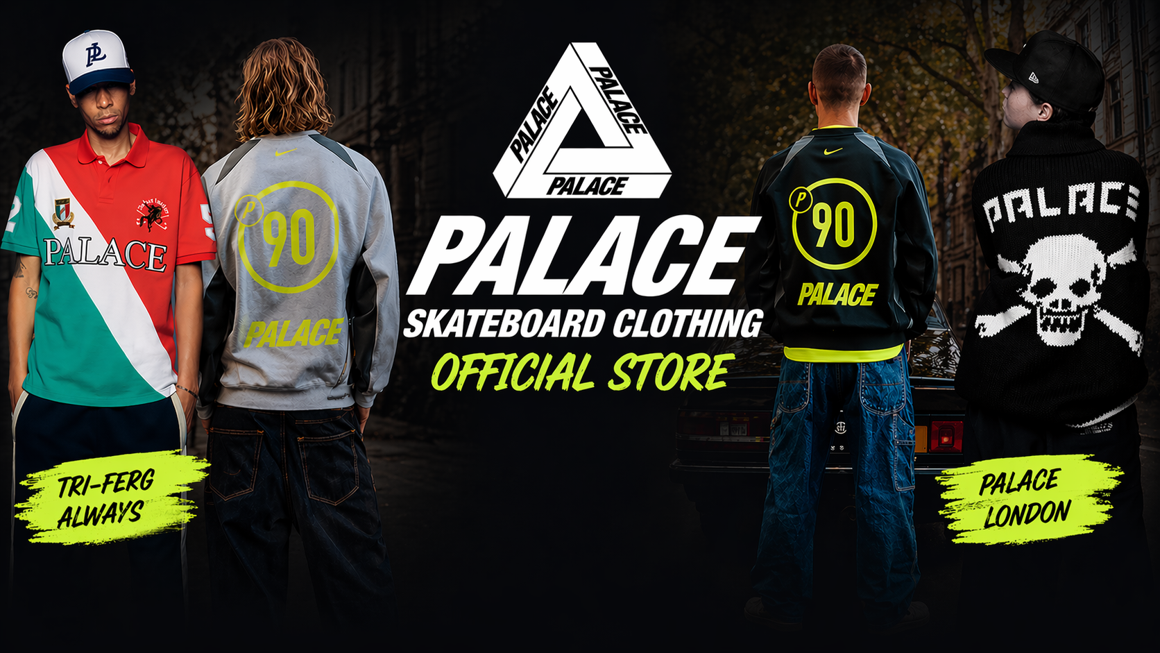 Palace | Palace Skateboards | Palace Official Store | Upto 30% OFF